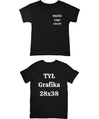 Koszulka T-shirt z własnym 2xLOGO
