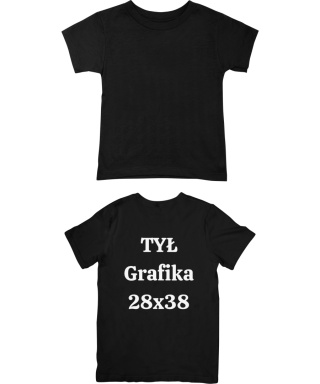 Koszulka T-shirt z własnym LOGO 30x38 cm