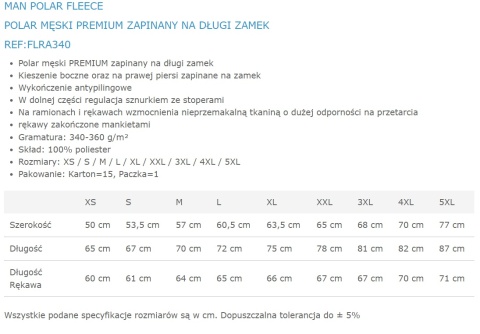 Polar z własnym LOGO 28x38 cm